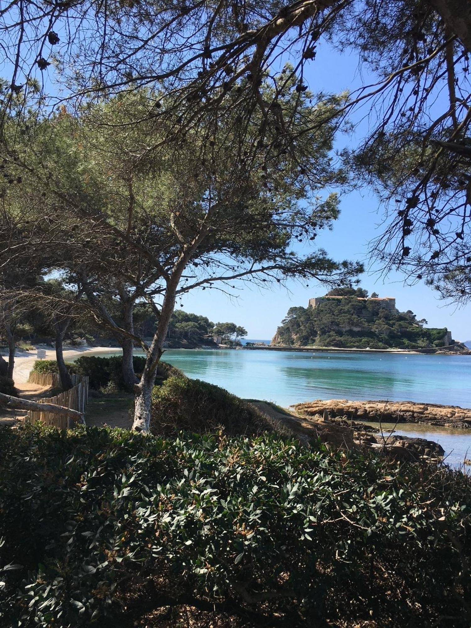 T3 Front De Mer Dernier Etage Vue Mer Petit Havre De Paix Pour Vos Vacances Emplacement Unique Vue Mer Panoramique A 180 Degres Pour Ce T3 En Face De La Plage Front De Mer Vue Sur Les Iles 5 Et Dernier Etage Avec Ascenseur Le Lavandou Extérieur photo